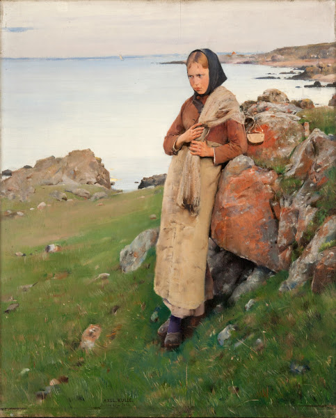 Fishergirl from Skåne 1884