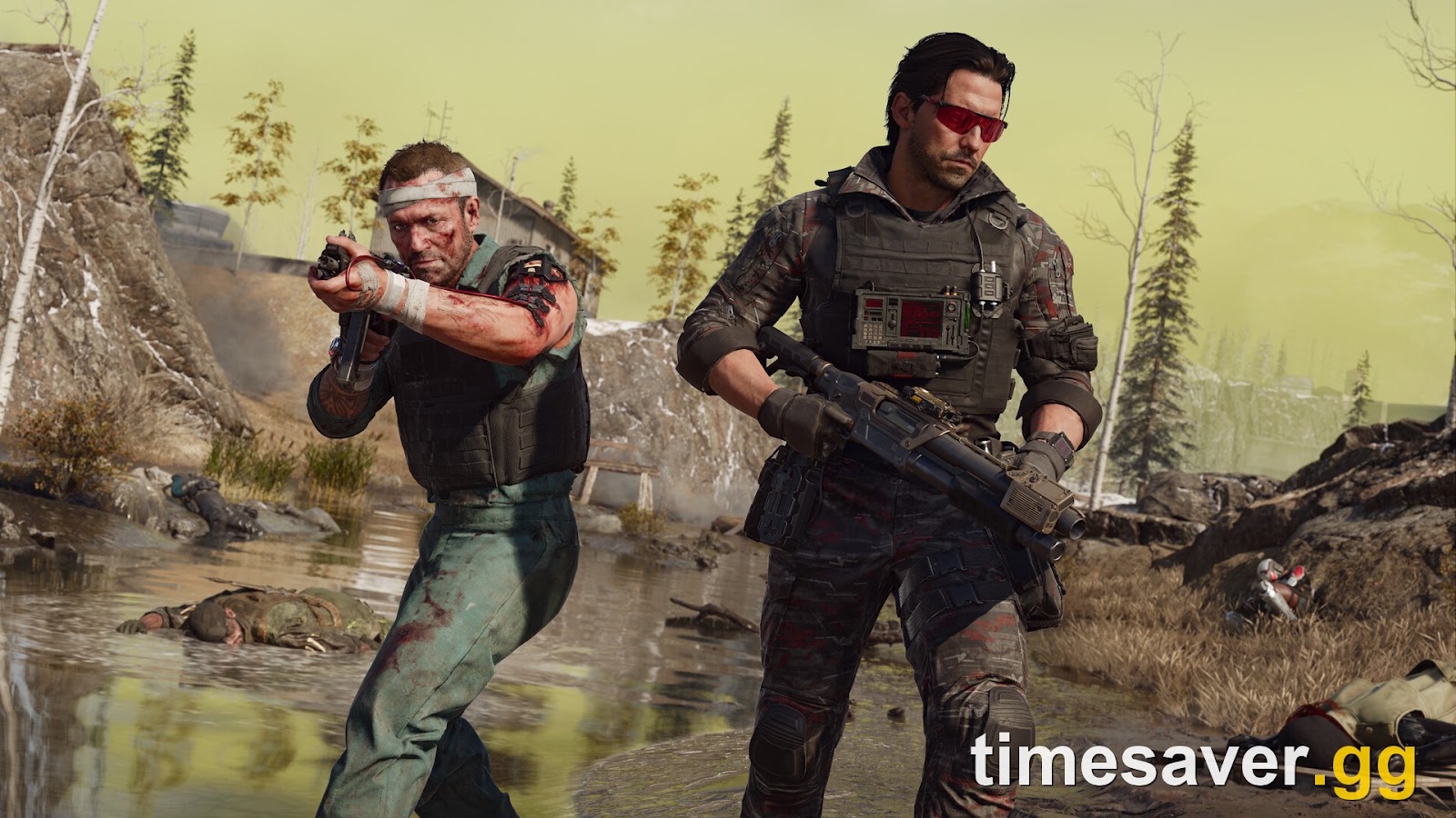 Modern Warfare 4 operators in a gritty, grounded firefight showing the game's slower, more methodical movement feel