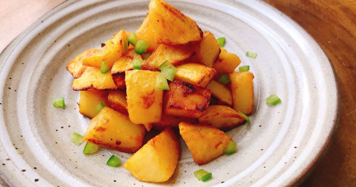 Khoai tây rim mặn sa tế