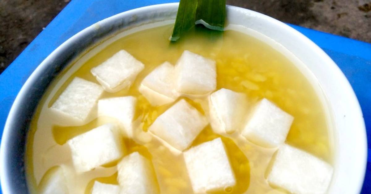 Chè đậu xanh củ năng