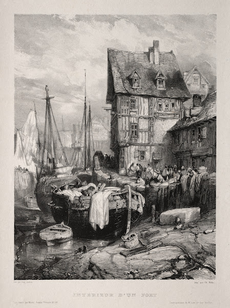 Intérieur dun port 1833