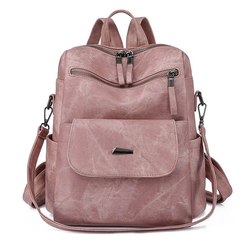 Women's PU Backpack, large capacity