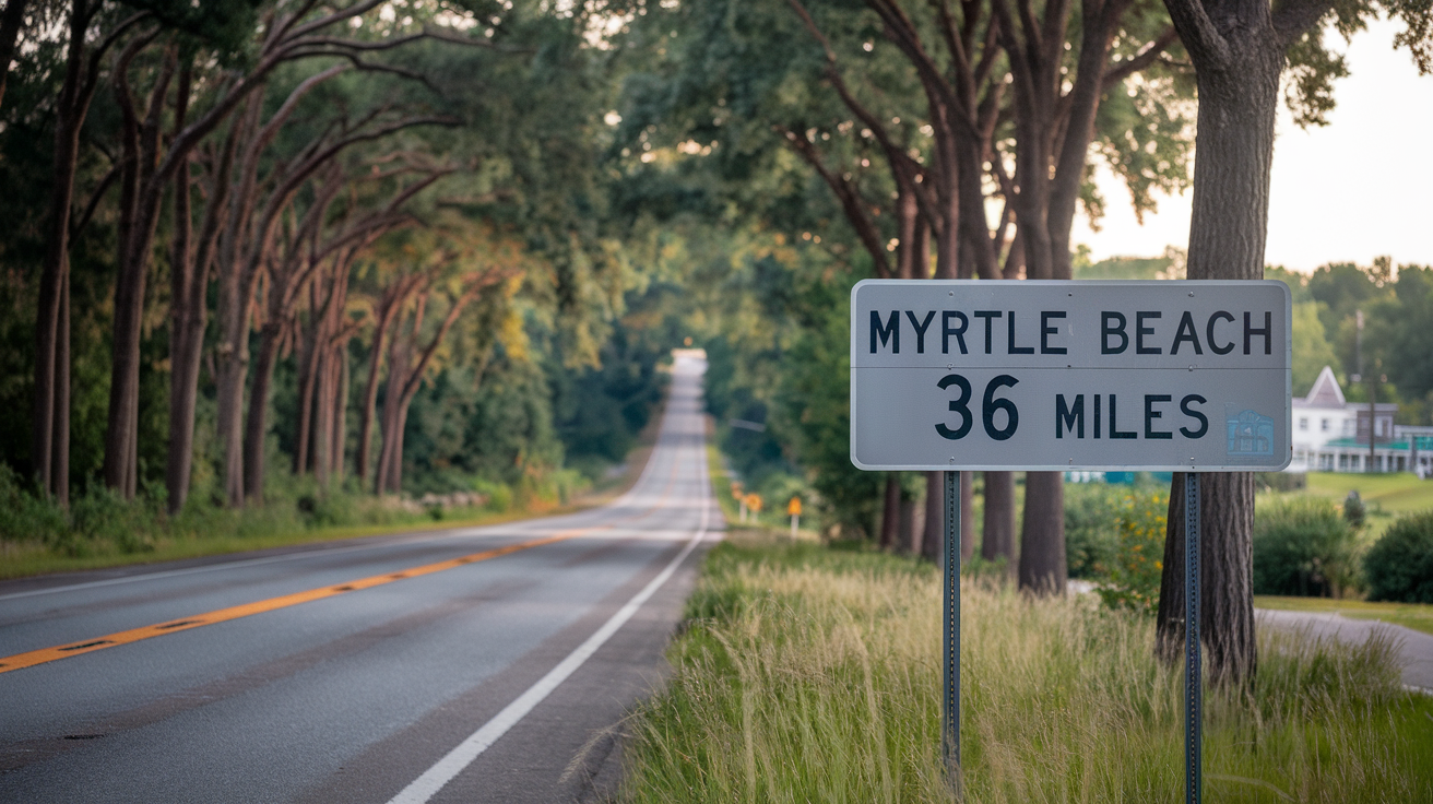 Distance and Travel Guide: Myrtle Beach, SC from Red Bay, AL
