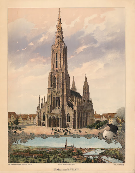 Ulm and its cathedral 1905