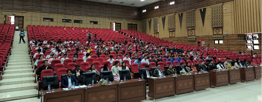 Trường Đại học Tây Bắc tổ chức chào mừng Kỷ niệm 48 năm Ngày Quốc khánh Nước CHDCND Lào (02/12/1975 - 02/12/2023) cho lưu học sinh lào đang học tập tại Trường