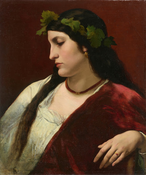 Nanna as a Bacchante 1861