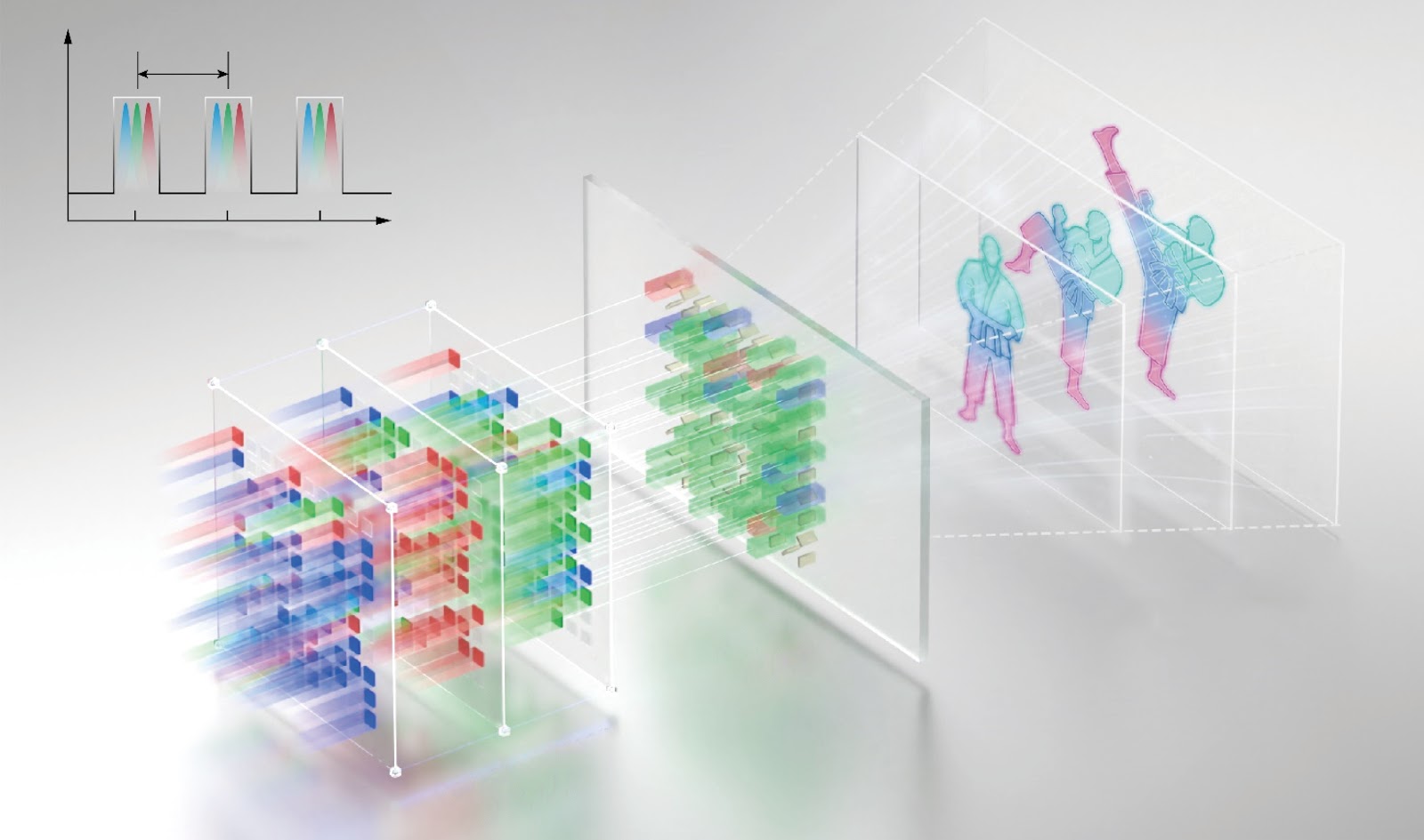 Optical addressing enables a new architecture for spatial light modulators