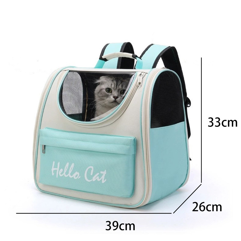 Transportrucksack für Hunde und Katzen, Leinwand