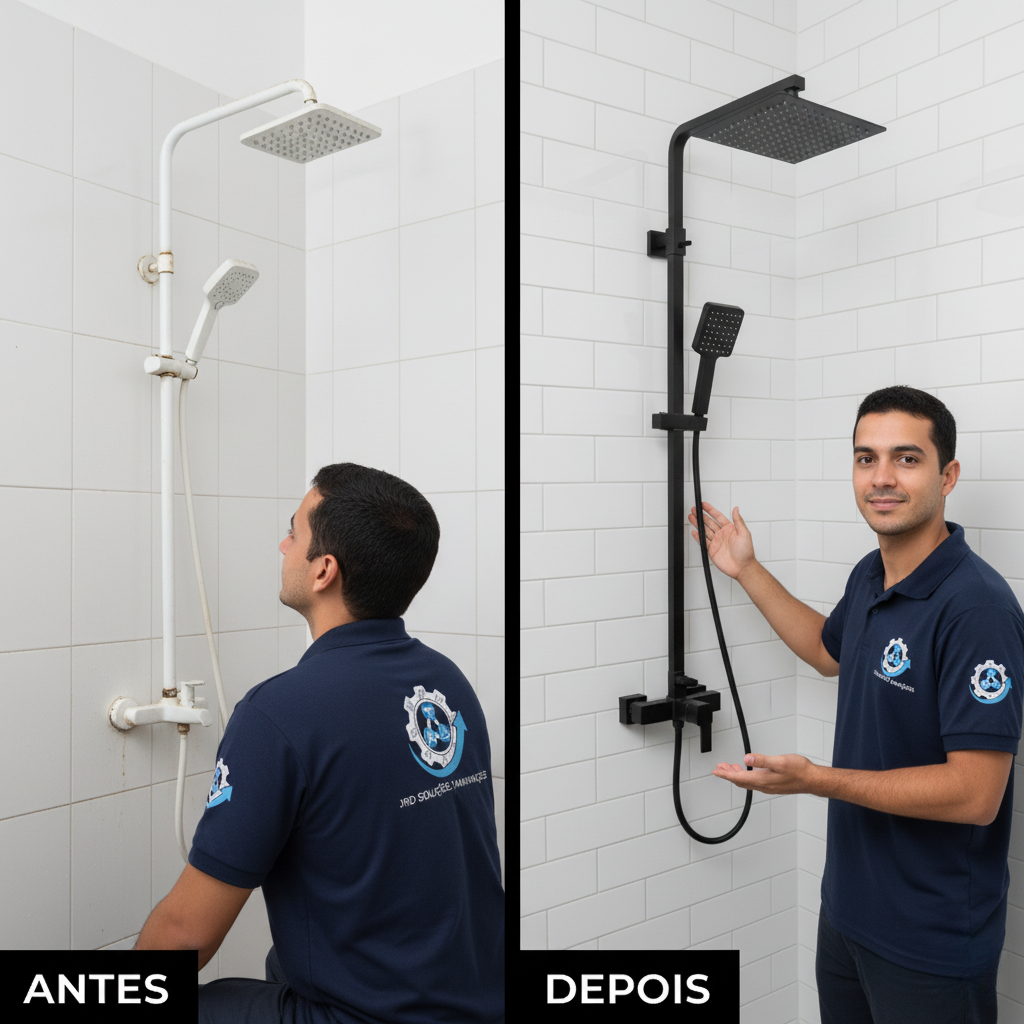 Instalação de Chuveiro