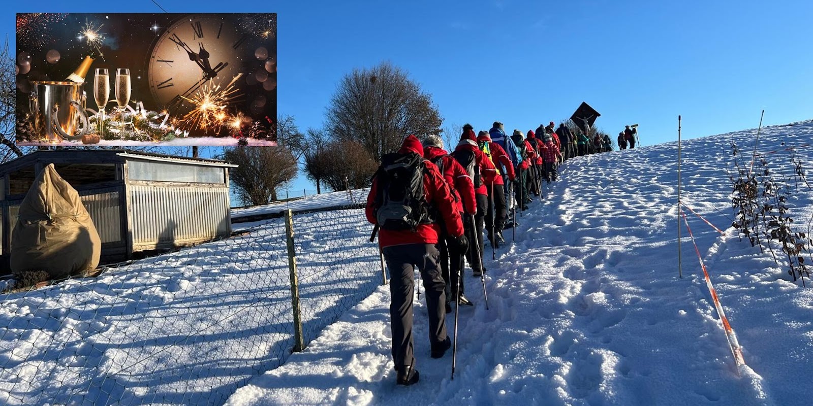 🥂 Knirschender Schnee & Jahresausklang
