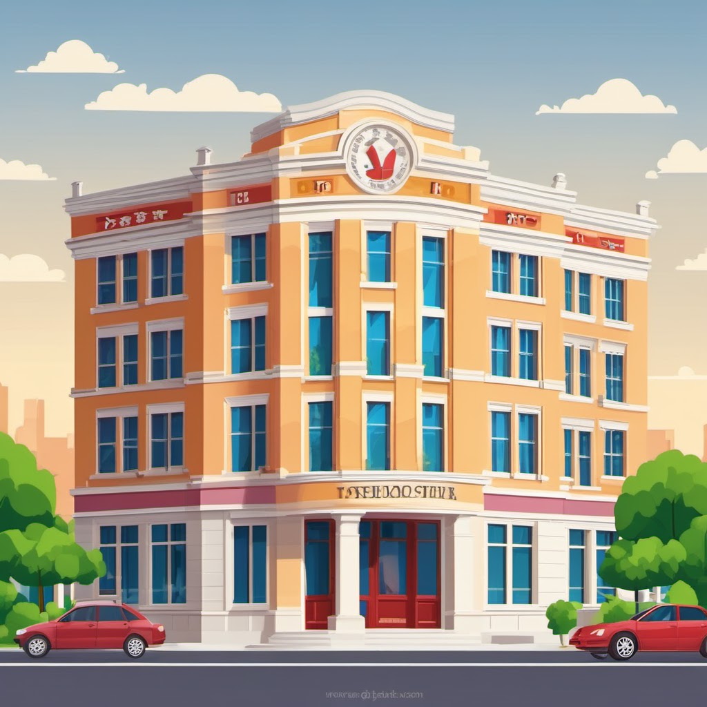 Hình minh họa: Khung cảnh cửa hàng và quy trình kinh doanh