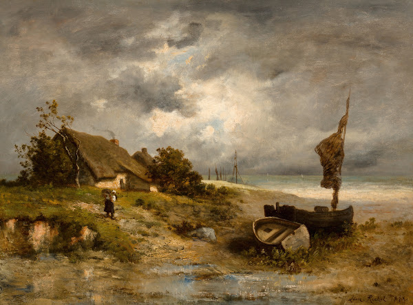 A farmhouse by the sea 1881