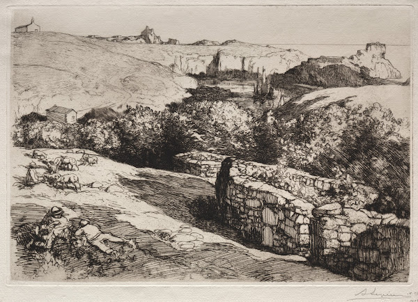 Vue du Port de la Meule 1907