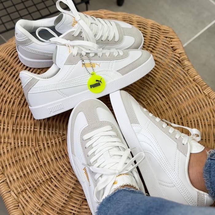 Puma Club Blanco Gris