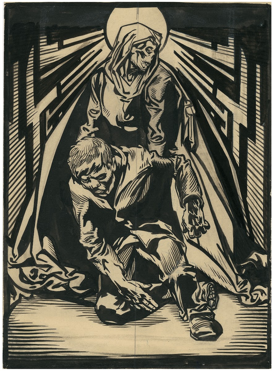 Death and a beggar