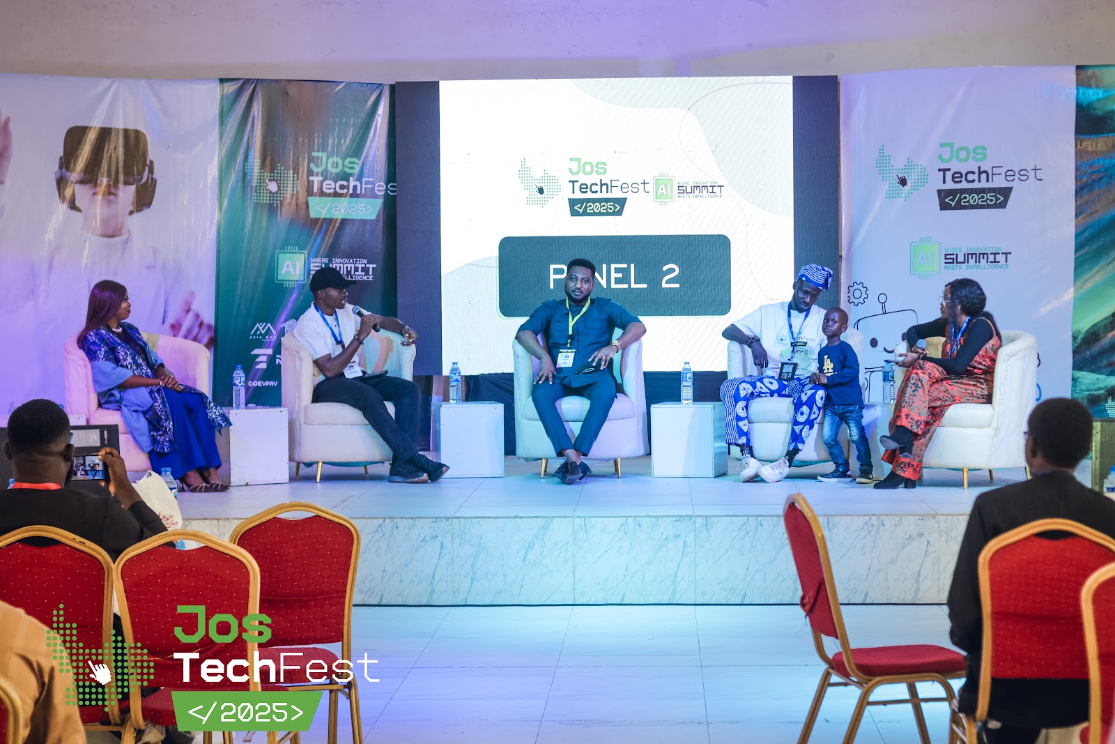 Networking session at TechFest