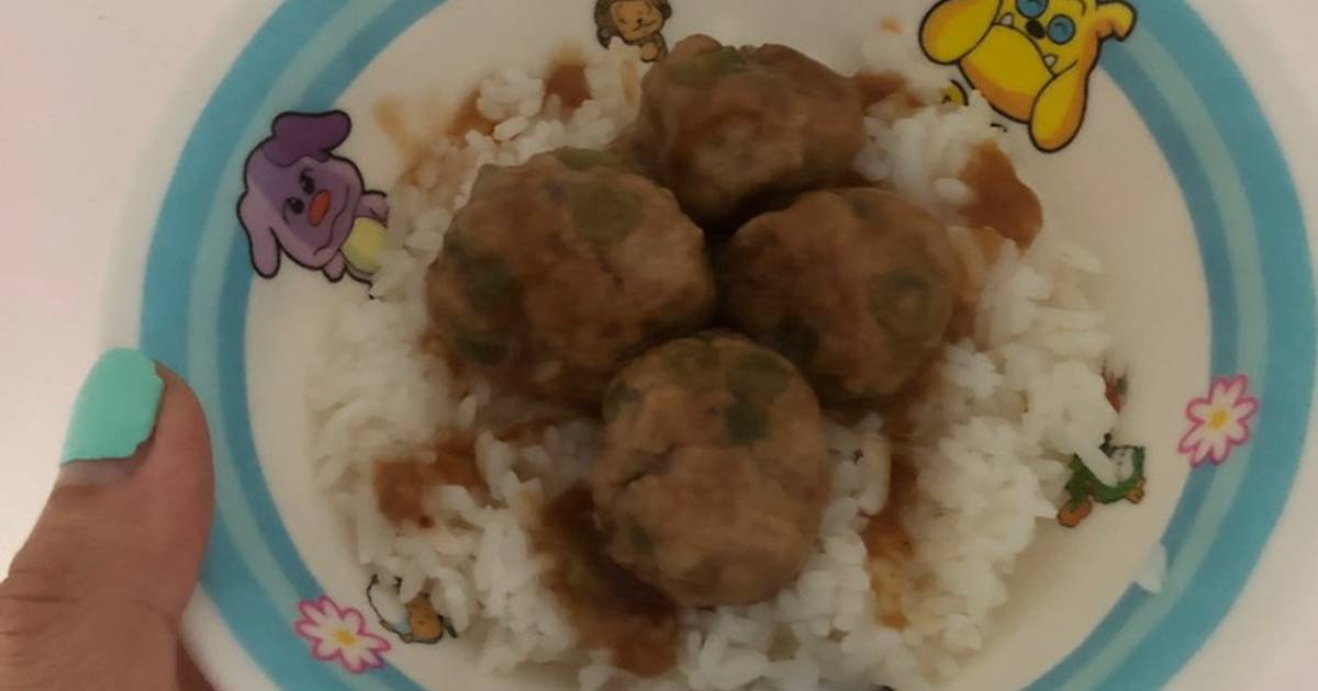 Thịt viên rau củ sốt me