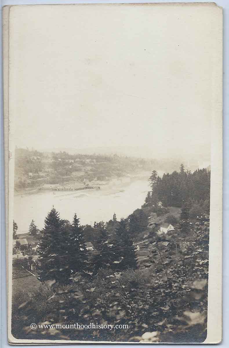 Willamette River at West Linn, Oregon.