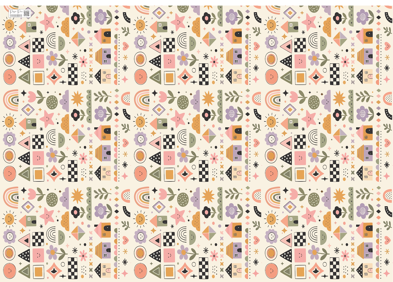 Wrap Battle Gift Wrapping Sheets 030