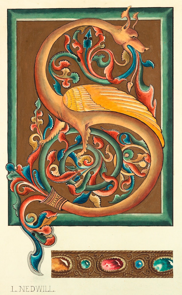 Romanesque Ornament ca 1900