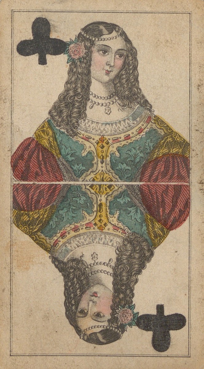 Queen of Clubs 1850