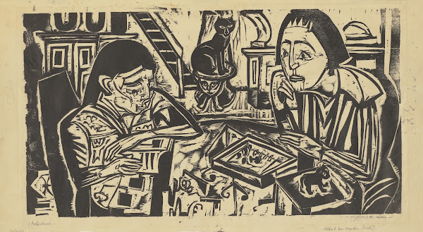 Arbeit am runden Tisch 1923