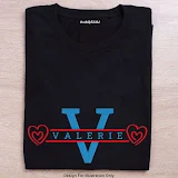 Black lettering sample of the Split Roboto Heart & Mini Satin Stitch Duo Embroidery Font