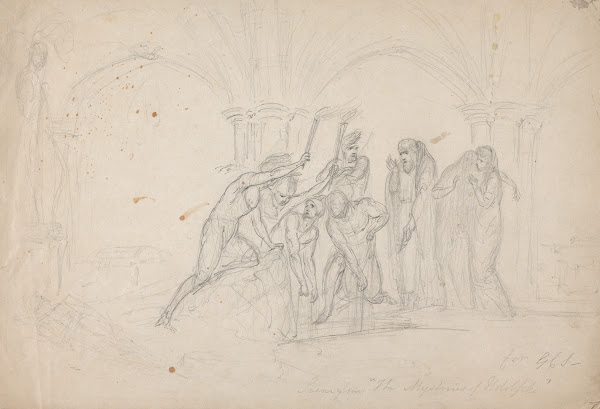 Scene from The Mysteries of Udolpho