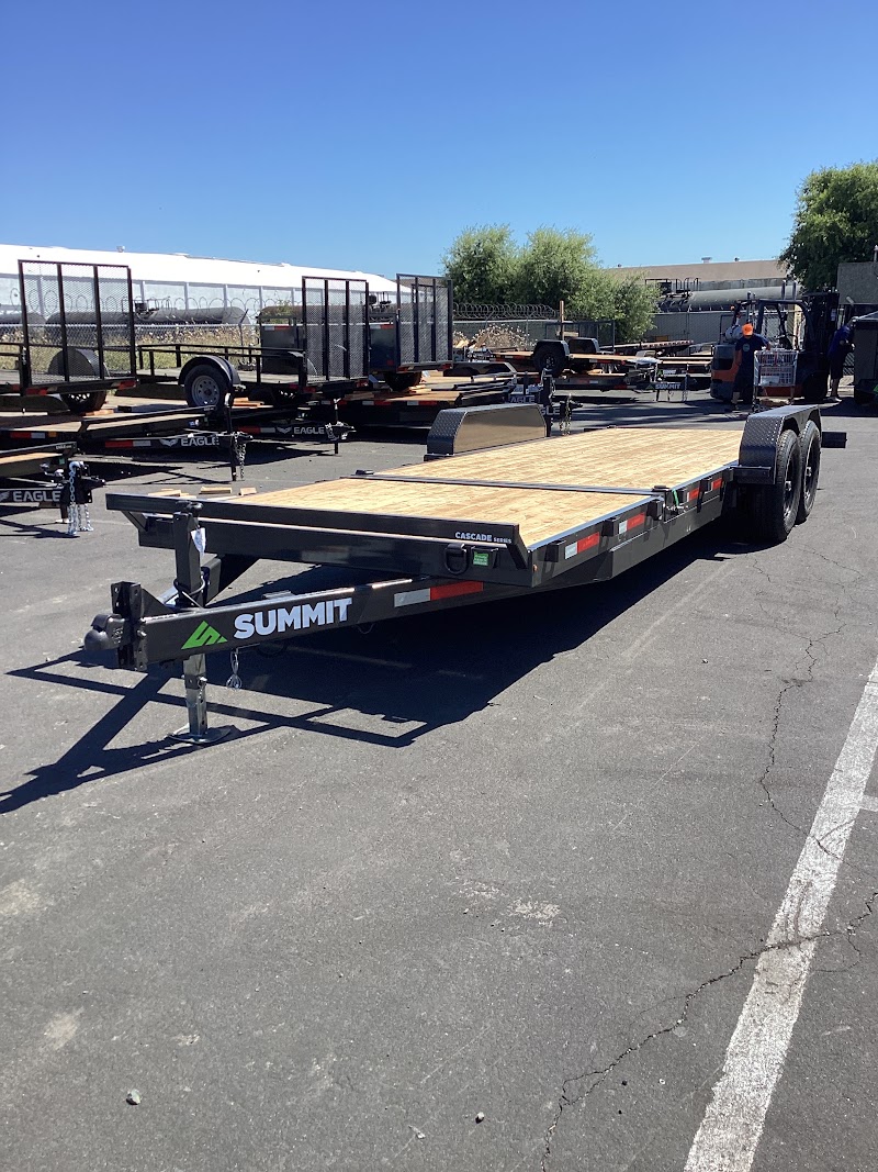 Cascade 6' 7x22 16+6 TA Stationary Tiltbed 14K W/Removable Fenders