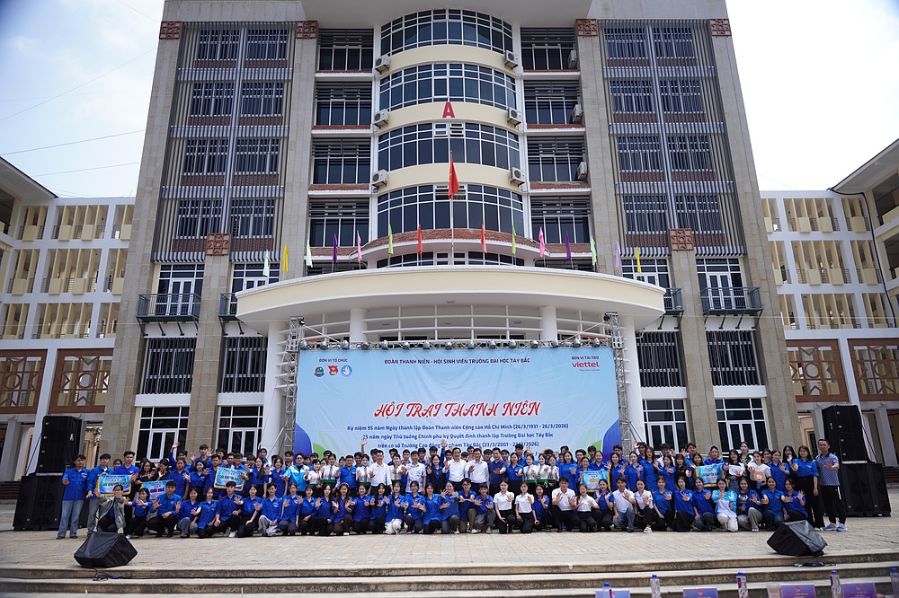 Đoàn Trường Đại học Tây Bắc tổ chức thành công Chương trình Hội trại thanh niên