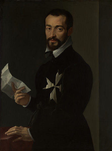 Portrait of a Knight of Malta Probably Fra Jacopo Salviati 1566