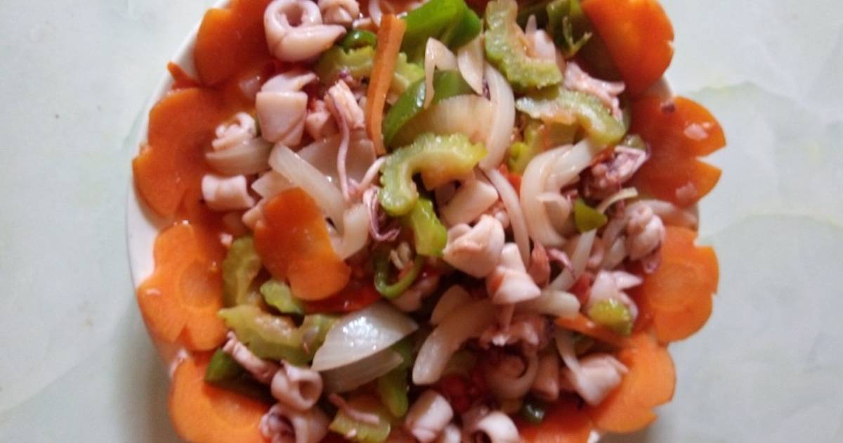 Mực xào thập cẩm