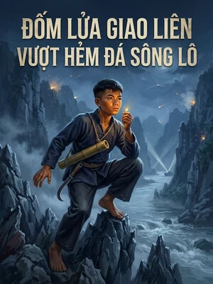 Bìa truyện Đốm Lửa Giao Liên Vượt Hẻm Đá Sông Lô