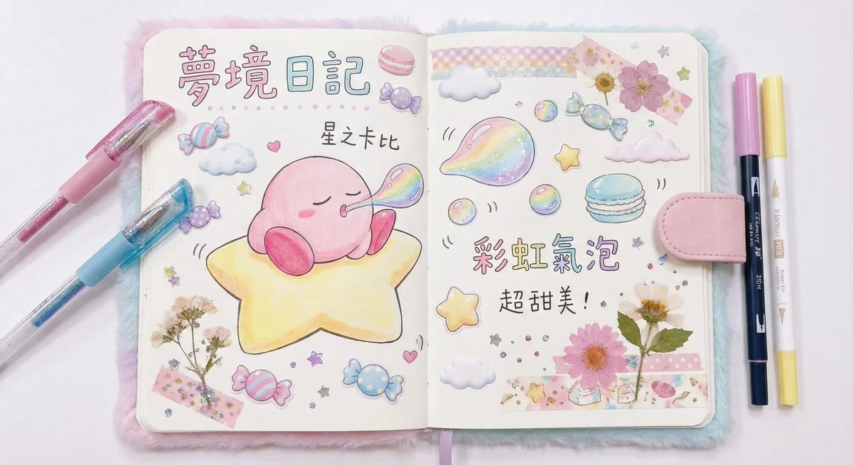 Diario de sueños de Pink Star Kappy