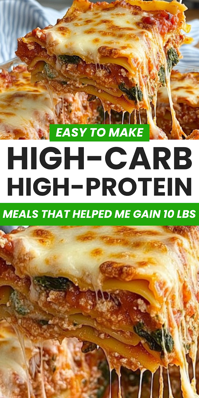 Cheesy Layered Lasagna Delight