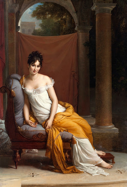 Portrait Of Juliette Récamier Née Bernard 1777 1849