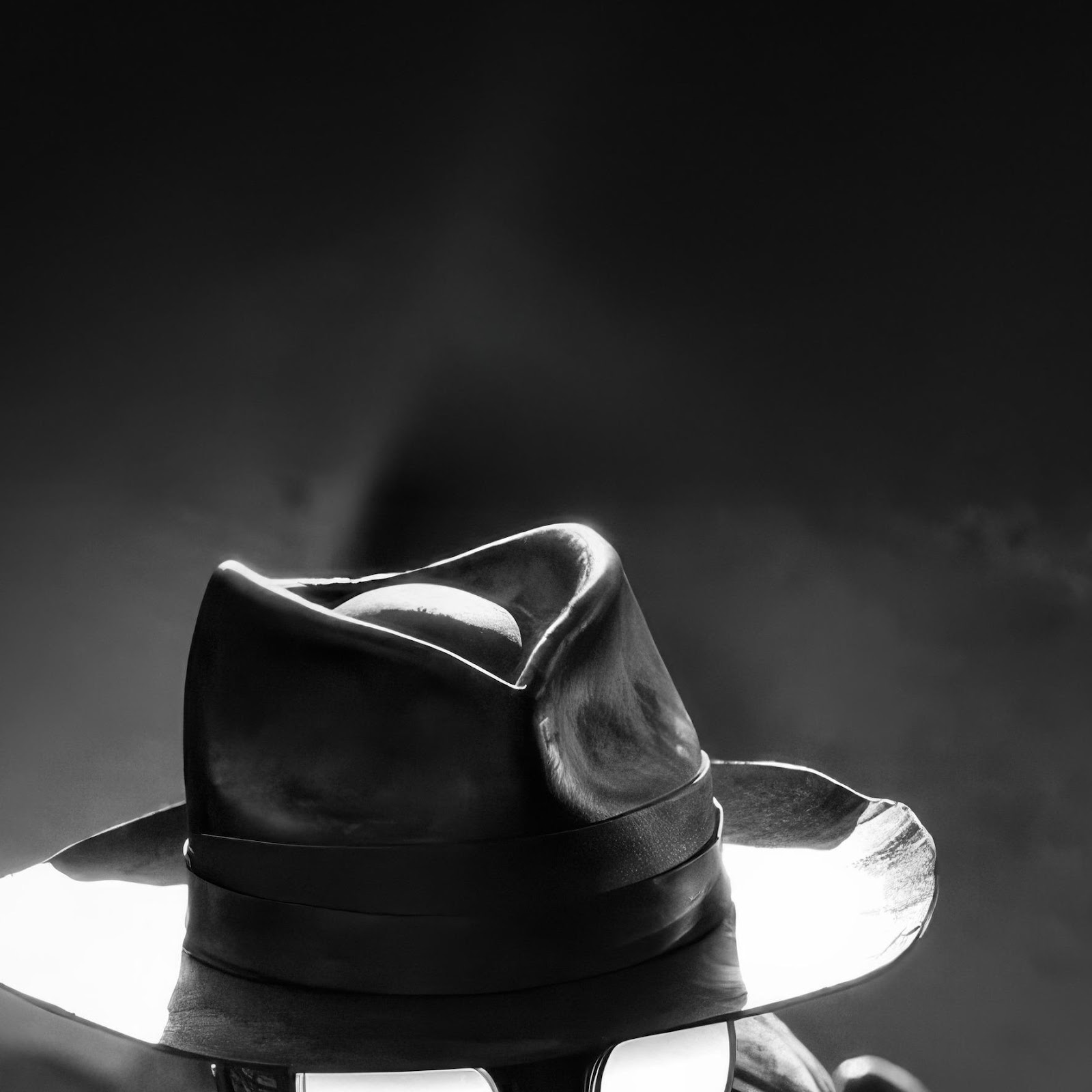 Download Spider-Man Noir Detective Pose 2K iPhone