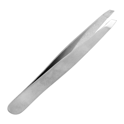 Flat Tip Straight Eyebrow Tweezers SD-311-211-03