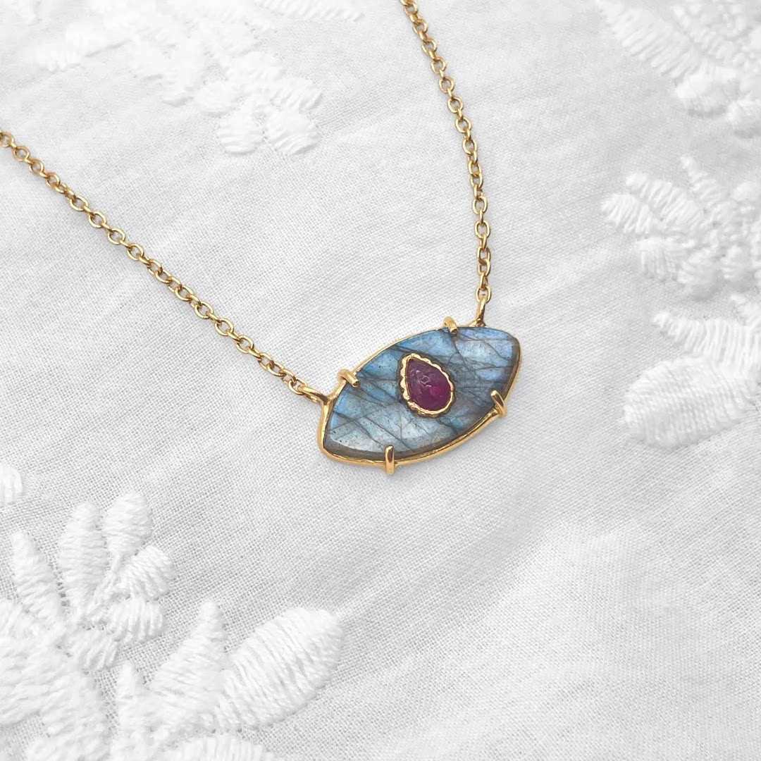 Колье Ayin LABRADORITE