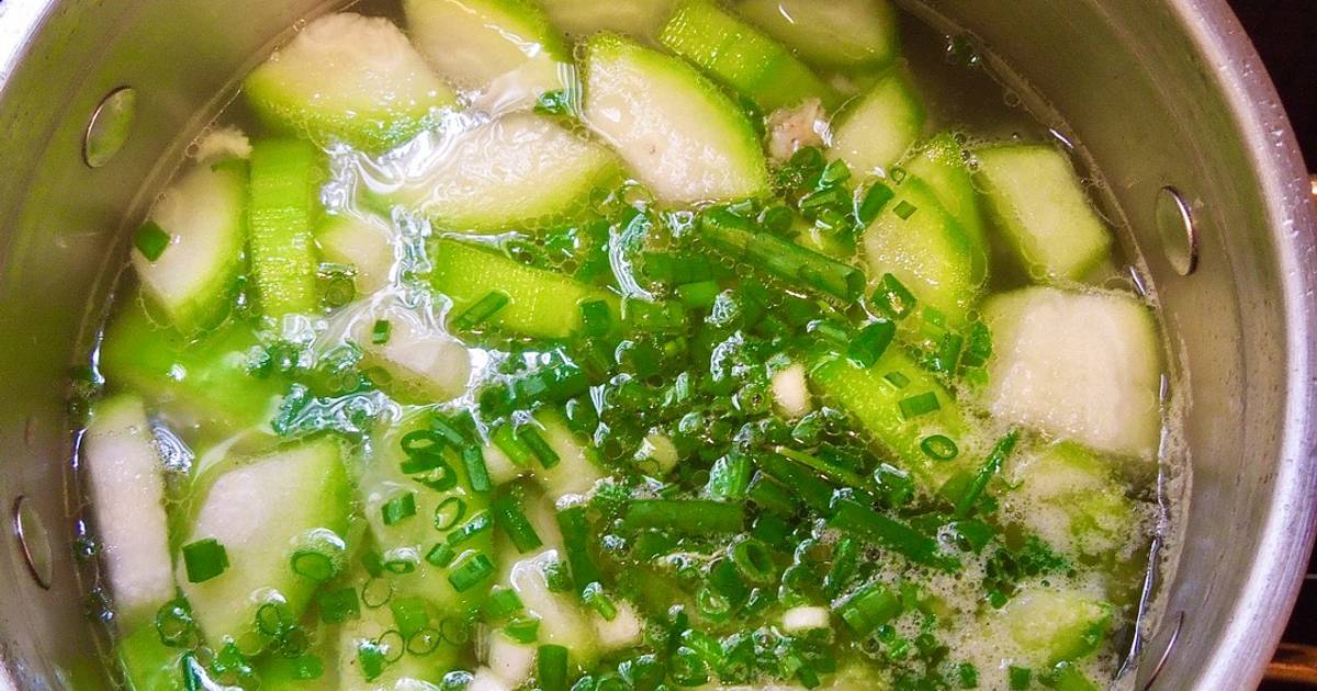 🦐 Canh bí nấu tôm