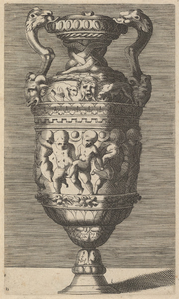 Vase with Dancing Putti 17th century