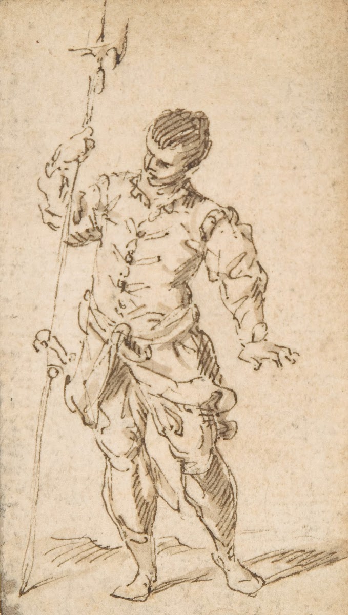 Soldier with Halberd