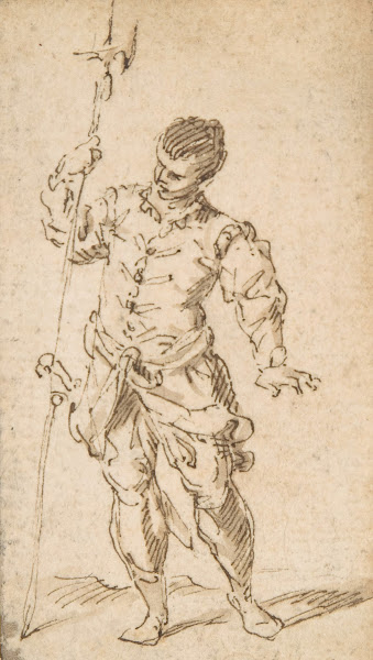 Soldier with Halberd