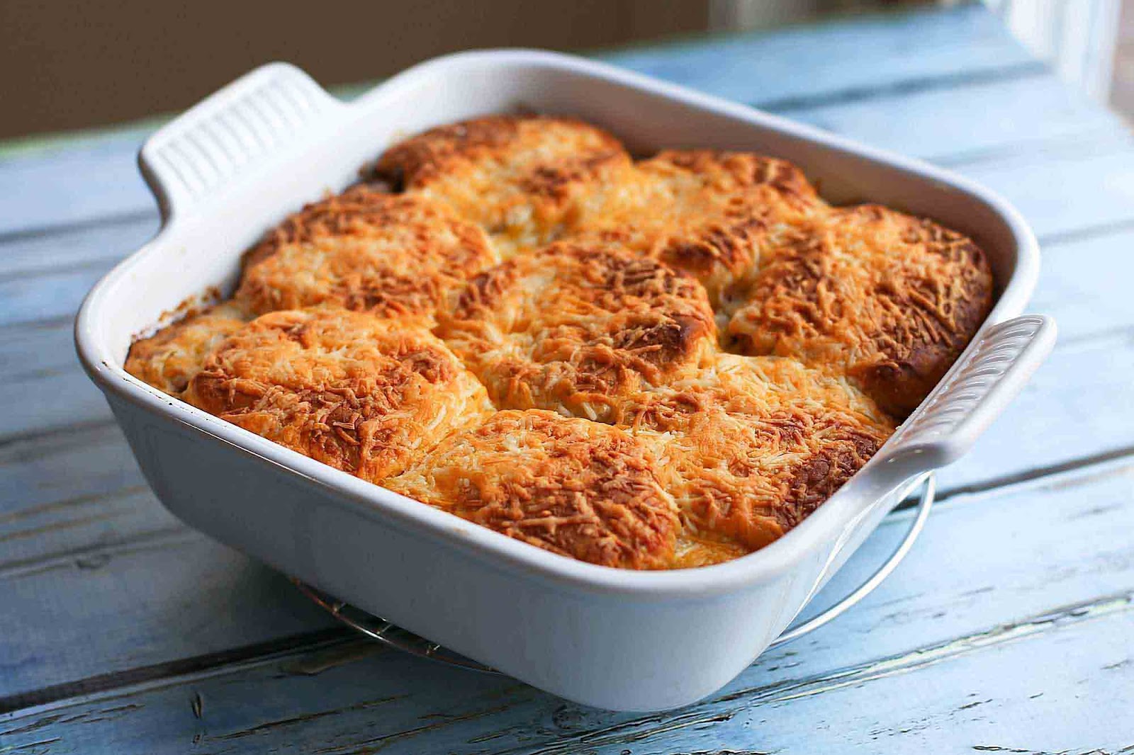 Beef up Biscut Casserole