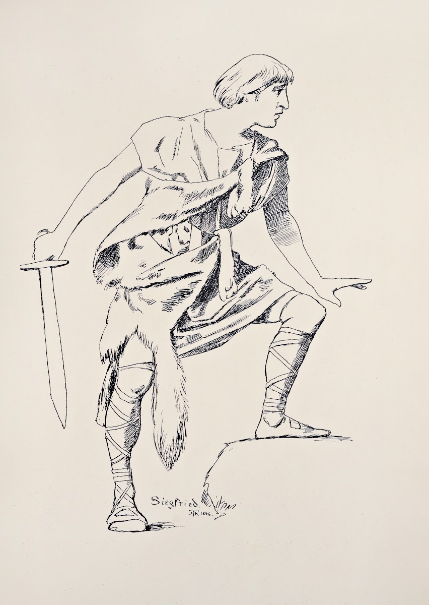 Siegfried Brunnhilde gewahrend 1897