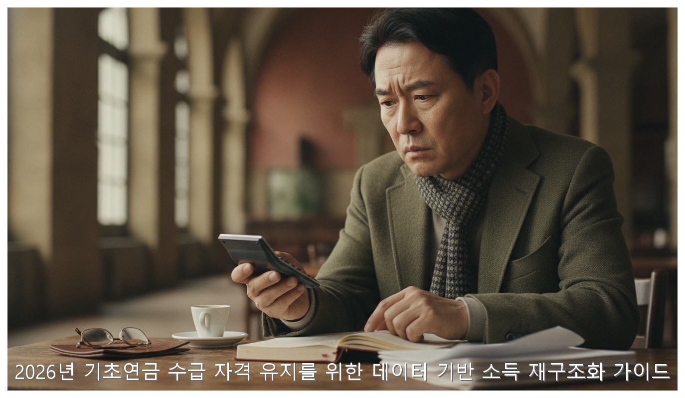 2026 기초연금 탈락 방지 소득 설계 핵심 안내 및 분석 인포그래픽 (3)