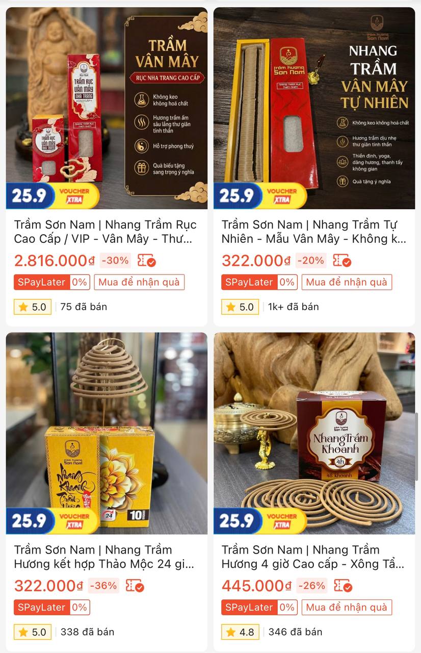 4 sản phẩm