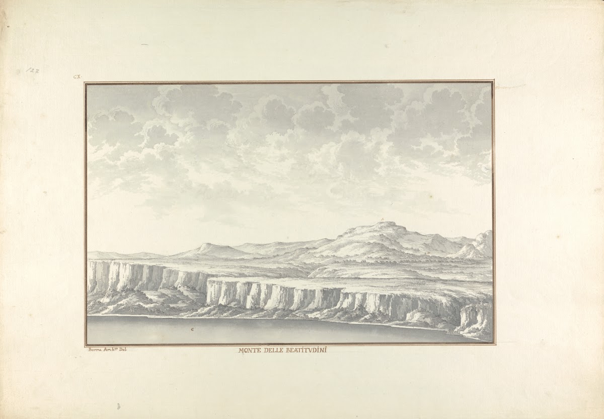 Monte delle Beatitudini ca 1750