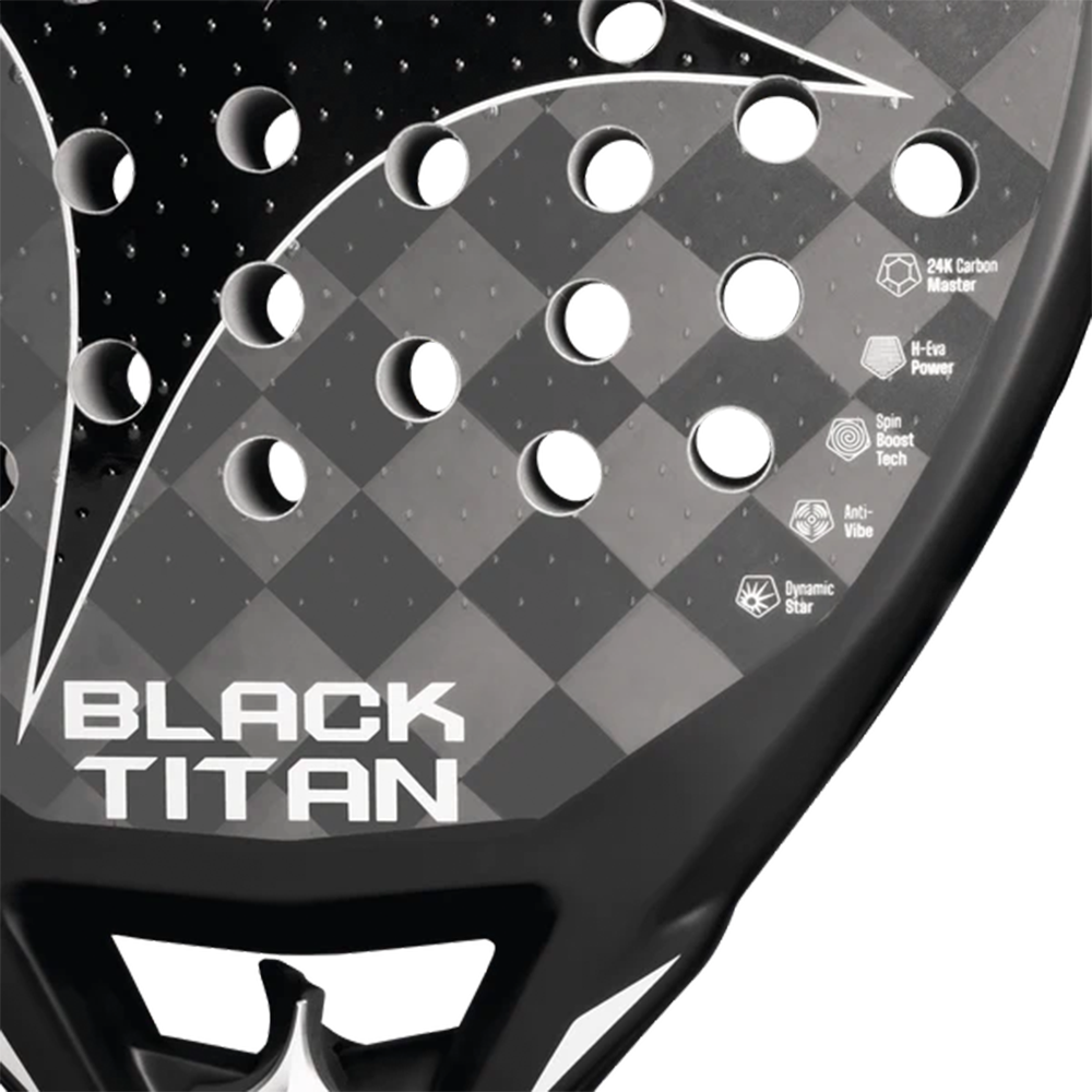 Starvie Black Titan 2026 Racket Padel  - Gambar 4