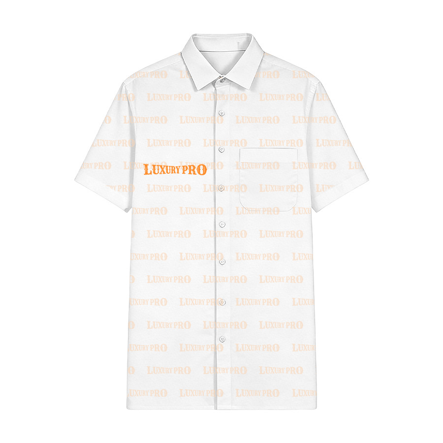 Regular Collar Shirt with Right Side Pocket